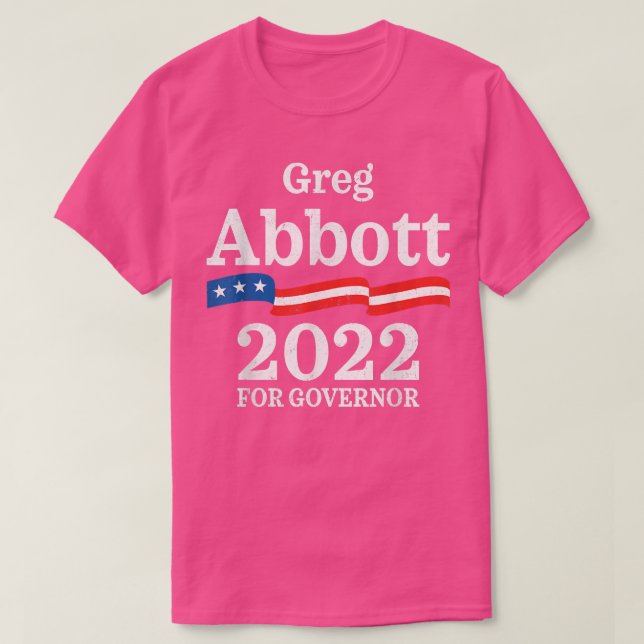 Greg Abbott Texas Governor Election 2022 Republica T Shirt (Design framsida)