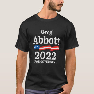 Greg Abbott Texas guvernör i valet 2022 Republica T Shirt