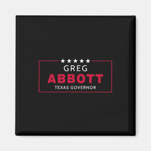 Greg Abbott val Texas guvernör Republikansk Blu Magnet