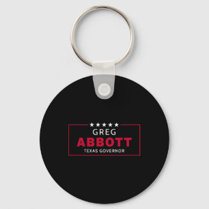 Greg Abbott val Texas guvernör Republikansk Blu Nyckelring