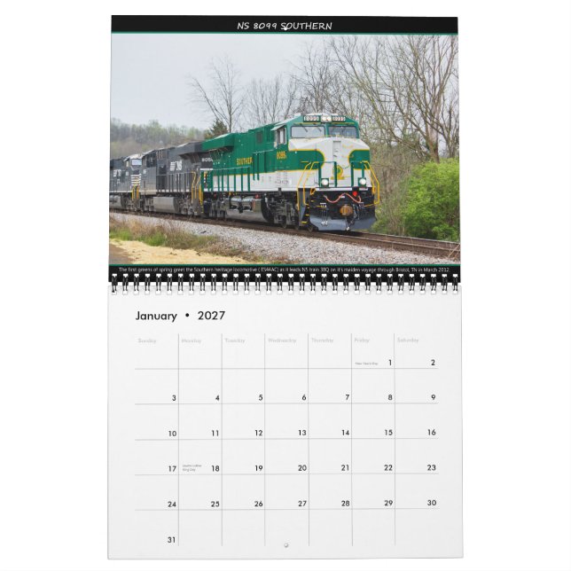 Greg Booher NS arvkalender 2013 Kalender (Jan 2027)