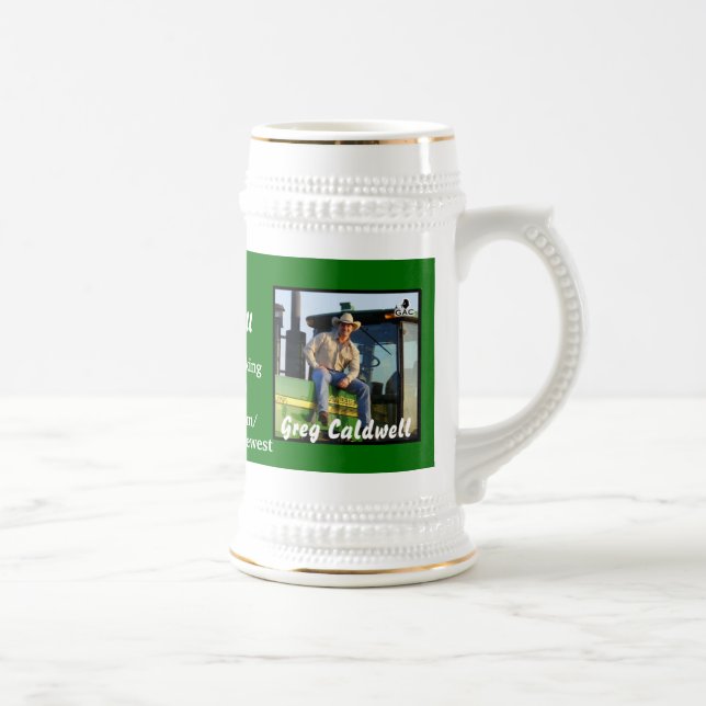 Greg Caldwell 22 uns Stein mugg (Höger)
