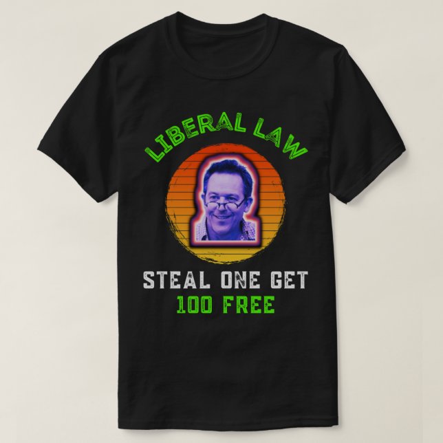 Greg Gutfeld Liberal Law T Shirt (Design framsida)