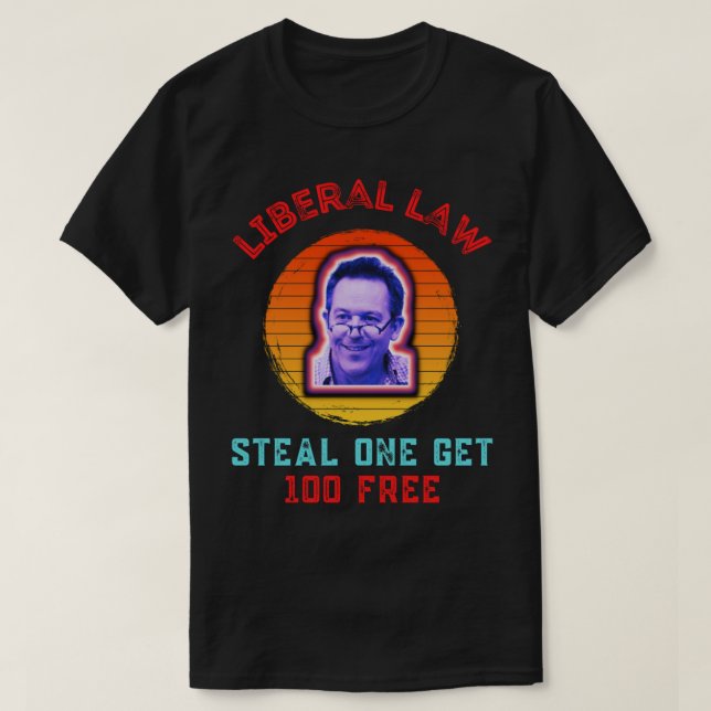 Greg Gutfeld Liberal Law T Shirt (Design framsida)