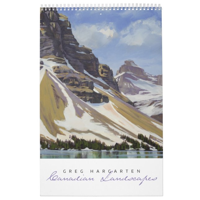 Greg Hargarten Canadian Landscapes Calendar Kalender (Omslag)