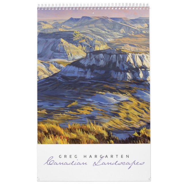 Greg Hargarten Canadian Landscapes Calendar Kalender (Omslag)
