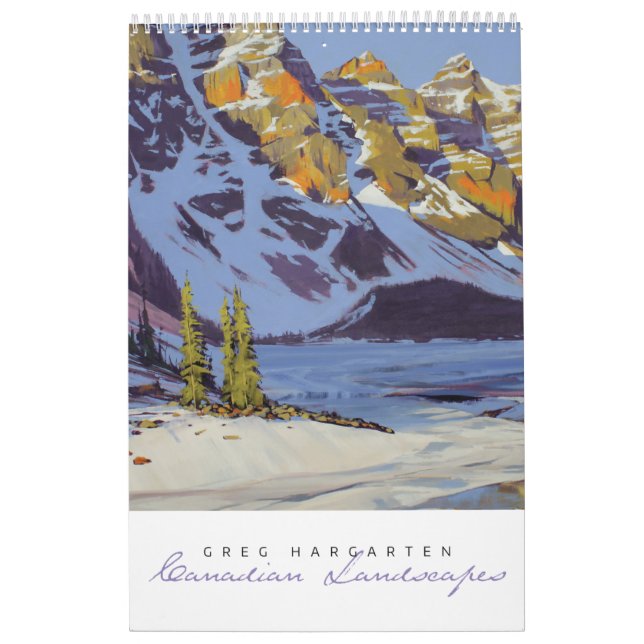 Greg Hargarten Canadian Landscapes Calendar Kalender (Omslag)