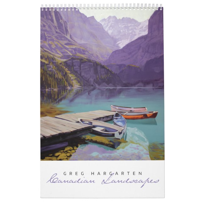 Greg Hargarten Canadian Landscapes Kalender (Omslag)