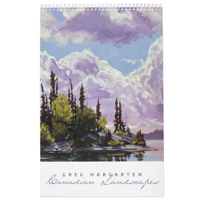 Greg Hargarten Canadian Landscapes Kalender (Omslag)