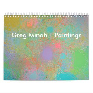 Greg Minah konstkalender Kalender