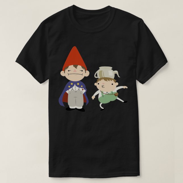 Greg och Wirt över Garden Wall T Shirt (Design framsida)