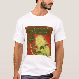 Gregg jag Coughed t-shirt av Laura Irrgang