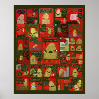 Gregg tecknad poster Laura Irrgang I överlevt 2020