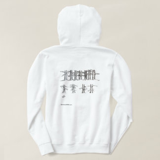 GREGHALPERN Trädvarelser som flyter i en gasvärld Hoodie