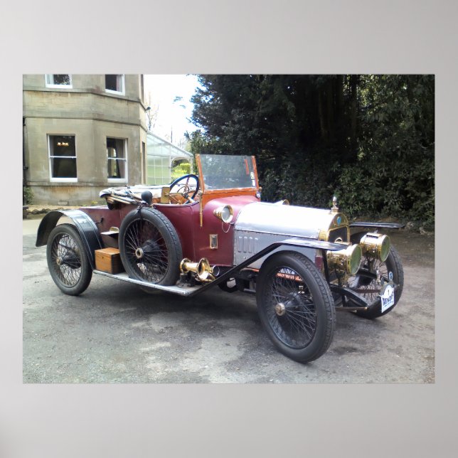 Gregoire Phaeton, Veteran Fransk Car. Poster (Framsidan)