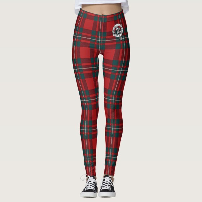 Gregor/MacGregor damasker Leggings (Framsida)