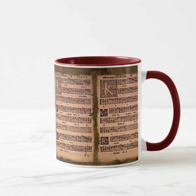 Gregorian Chant Music Lakan Drinking Mugg (Höger)
