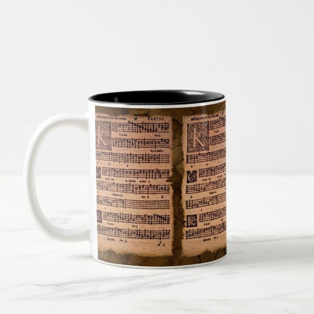 Gregorian Chant Music Lakan Drinking Mugg (Vänster)