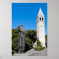 Gregory of Nin statue in Split - Dalmatia, Kroatie