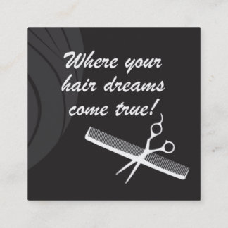 Gregory Tomos Salon Fyrkantigt Visitkort