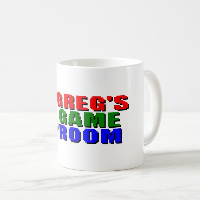 Greg's Game Room Logotyp Mugg 3,3 dl (Framsida höger)