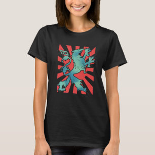 Greif Adler Lejon Fabric Beauty Griffin Dragon Jap T Shirt
