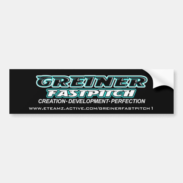 GREINER FASTPITCH dekal (Framsidan)