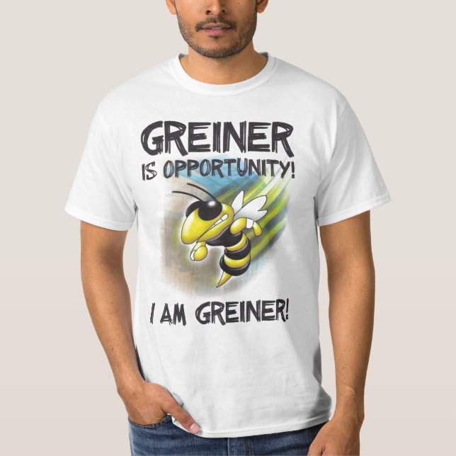 Greiner_is_opportunity_Cleaned_2 T-shirt (Framsida)