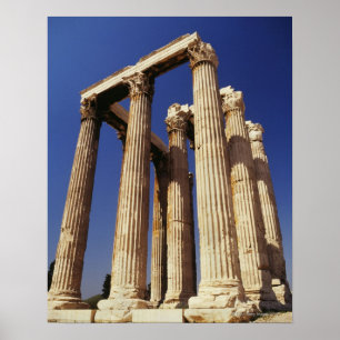 Greken fördärvar, Athens, Grekland Poster
