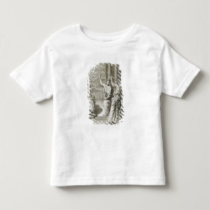 Grekisk astronom som studerar stjärnorna, t-shirt