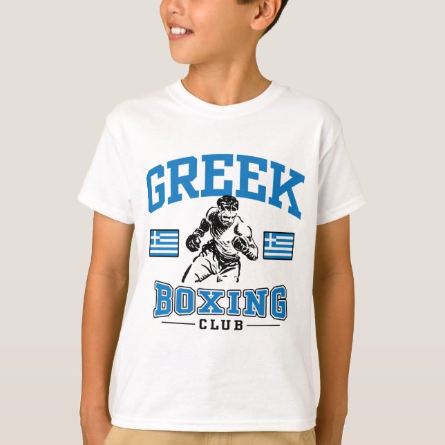 Grekisk Boxing T-shirt (Framsida)