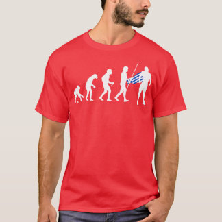 Grekisk evolutionssuperhjälte t shirt