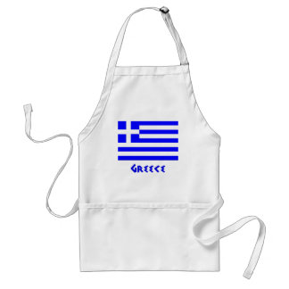 Grekisk flagga förkläde