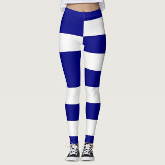 Grekisk flagga leggings