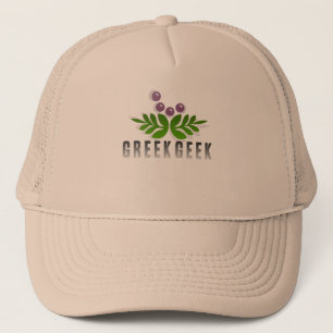 Grekisk Geek Truckerkeps