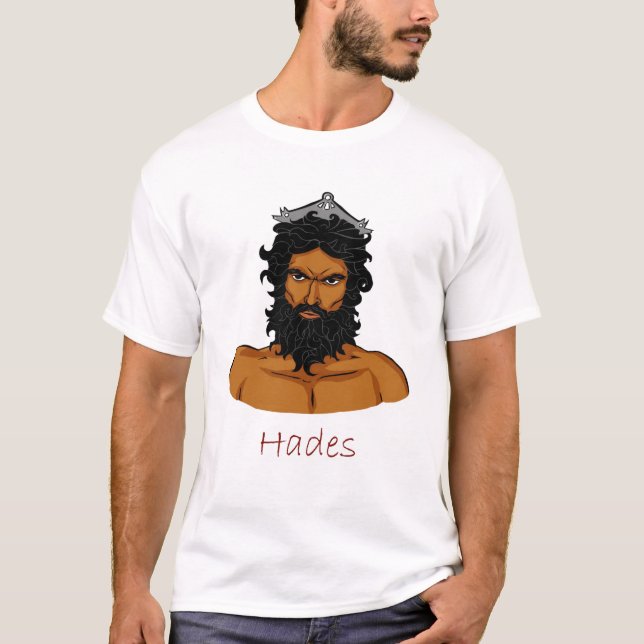 Grekisk gud Hades T Shirt (Framsida)