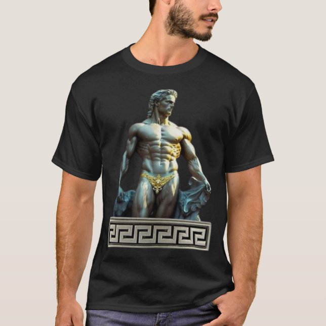 Grekisk Gud Titan T-Shirt (Framsida)