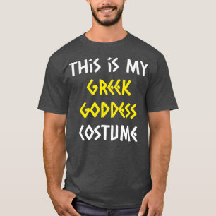 Grekisk gudinna Costume Halloween Mythology Lazy T Shirt