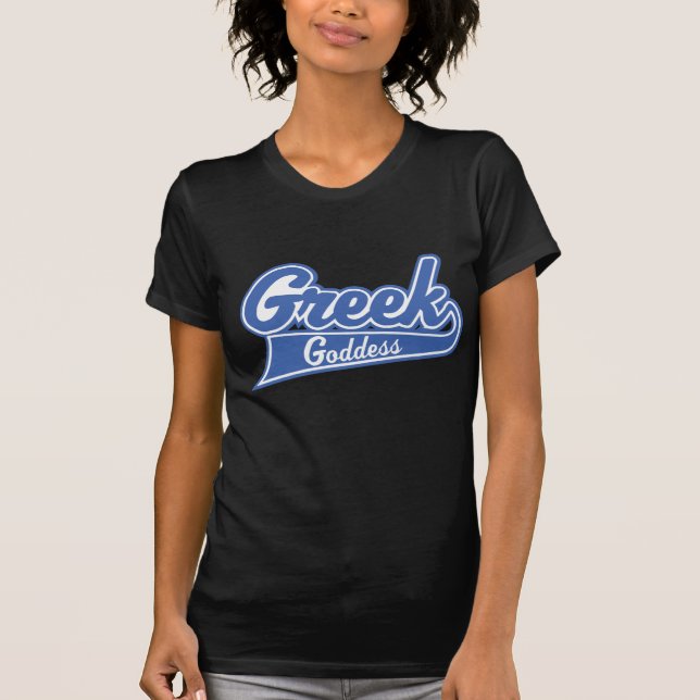 Grekisk gudinna tee shirt (Framsida)