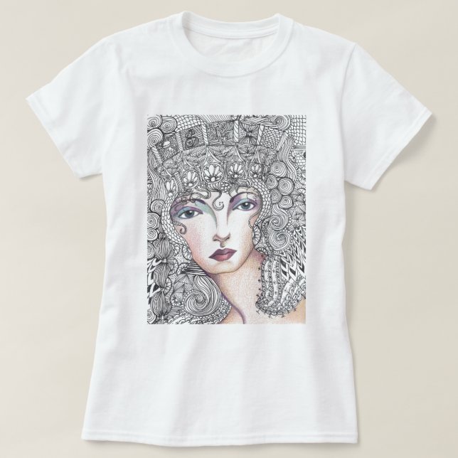 grekisk gudinna tröja (Design framsida)