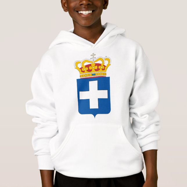Grekisk kunglig ärmar, Grekland Tee (Framsida)