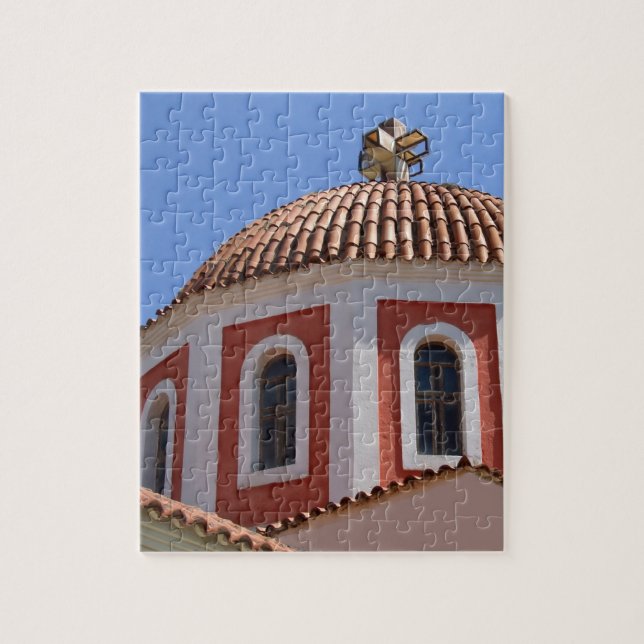 Grekisk kyrkorpussel pussel (Vertikal)