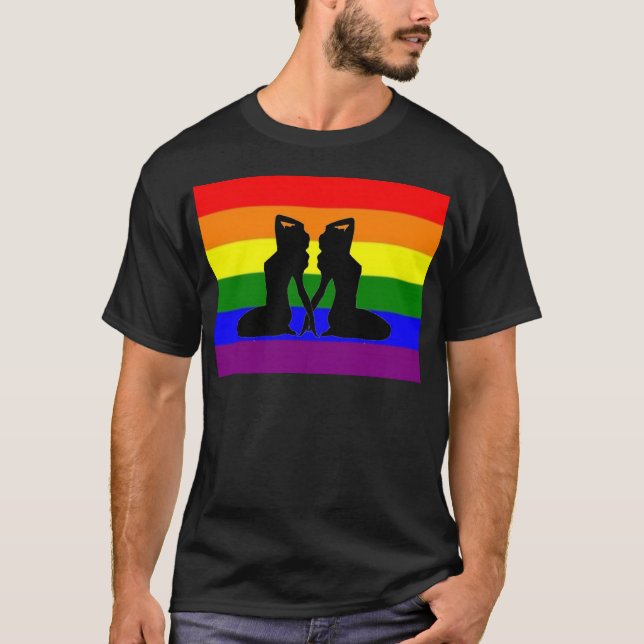 Grekisk lesbisk pride tröja (Framsida)