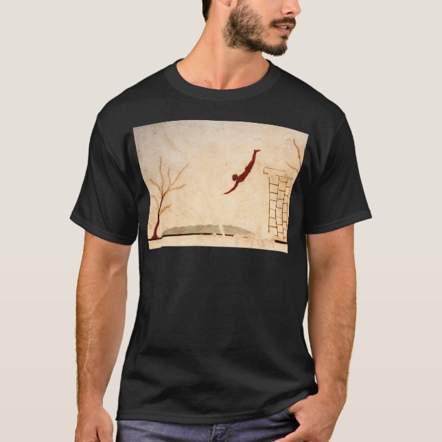 Grekisk målning C.470 BC - Grav i enheten T Shirt (Framsida)
