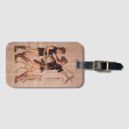 Grekisk märkre för gudinnaArtemis bagage Bagagebricka