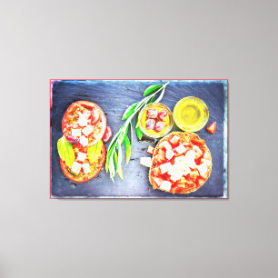 "Grekisk mat och Medelhavsdiet" Cute Photo. Köp nu Canvastryck