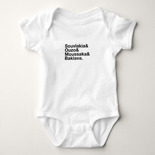Grekisk matet-teckenTshirt Tee Shirt (Framsida)