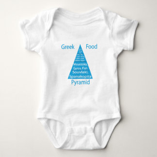 Grekisk matpyramid t-shirt