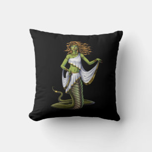 Grekisk mythologi Goddess Medusa Kudde
