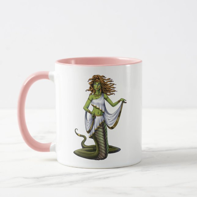 Grekisk mythologi Goddess Medusa Mugg (Vänster)